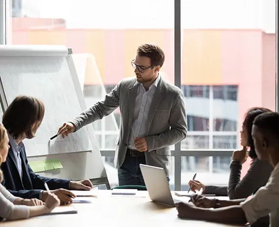 Personalized leadership development session